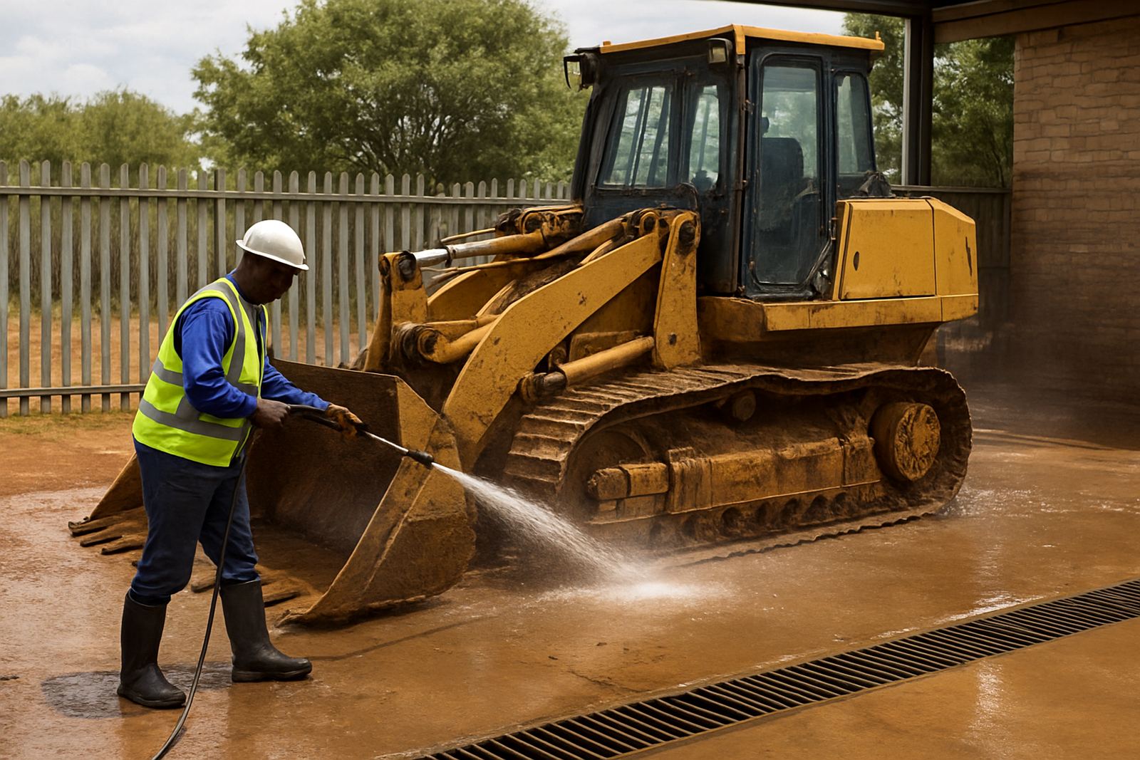 Keeping Hired Plant Clean