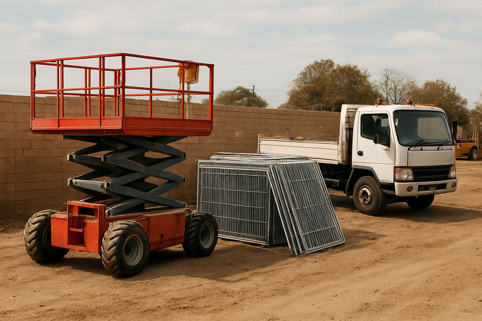 Off-Hire Site Prep