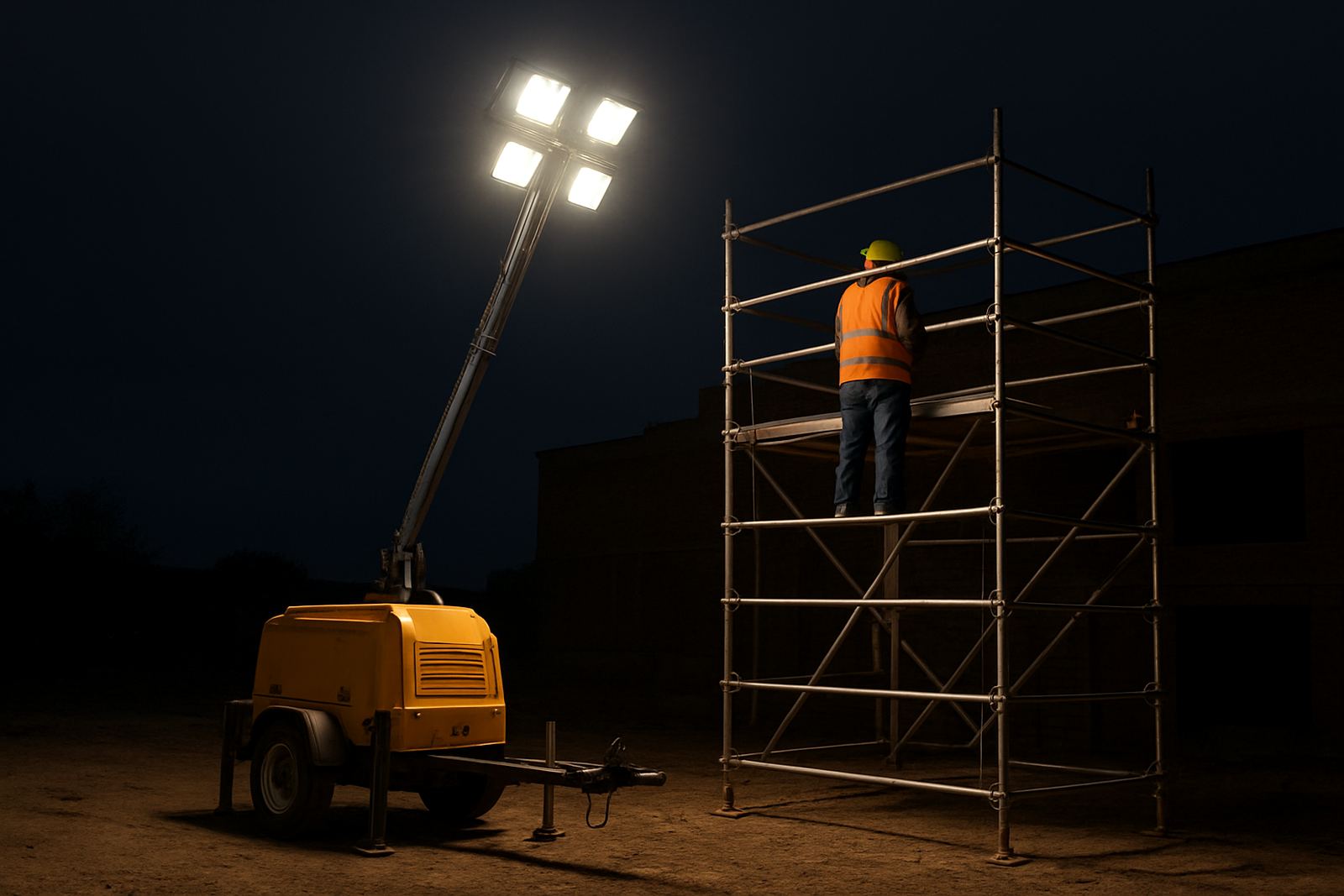 Portable Lighting Layout