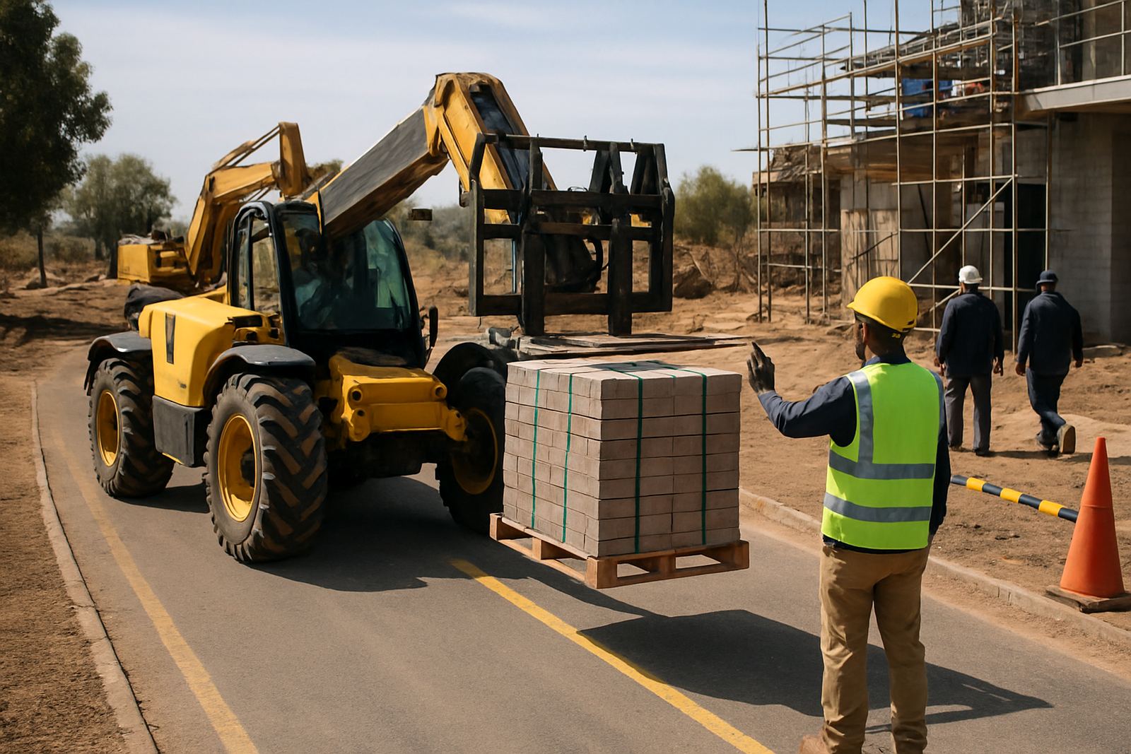 Telehandler Site Safety