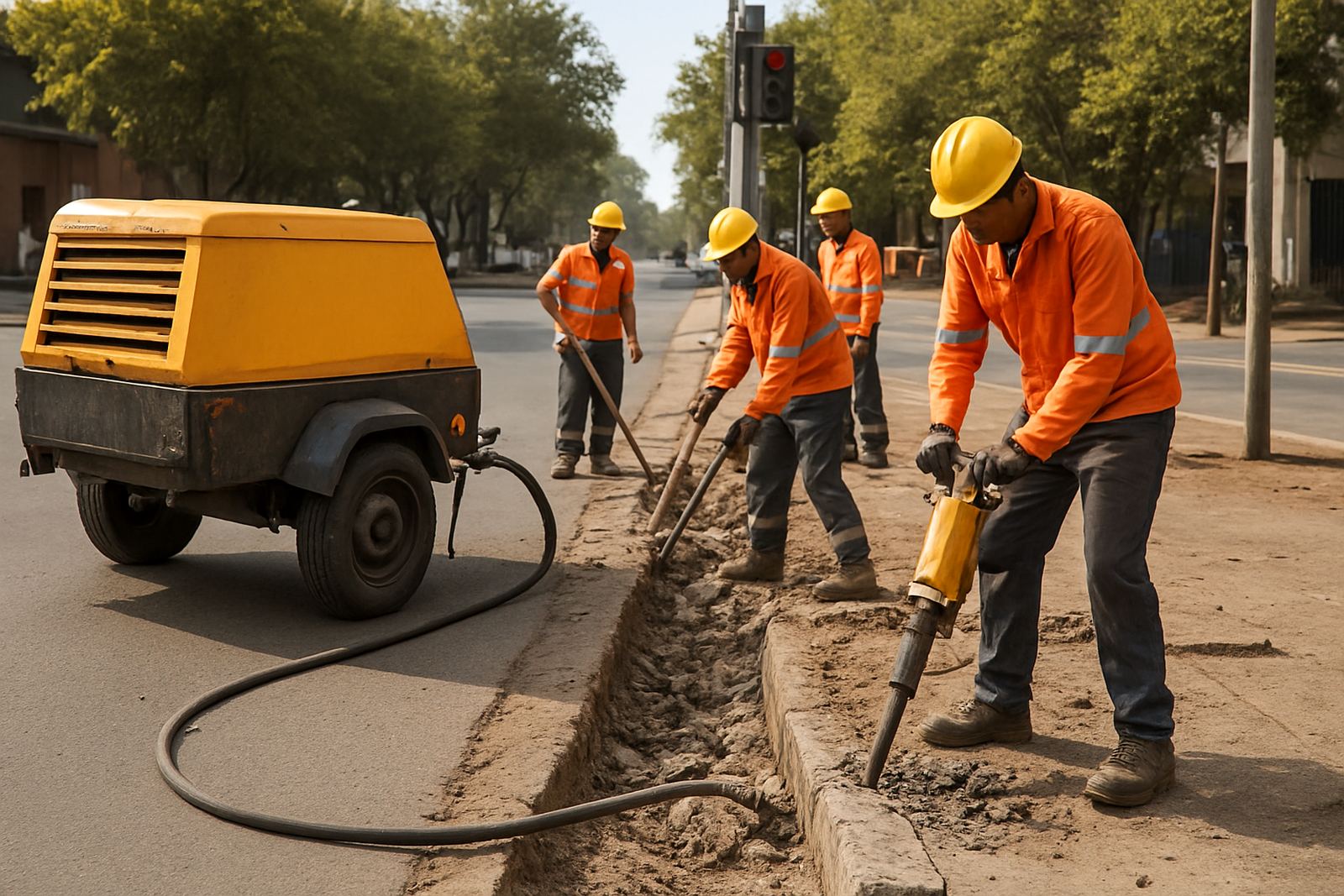 Air Compressor Hire