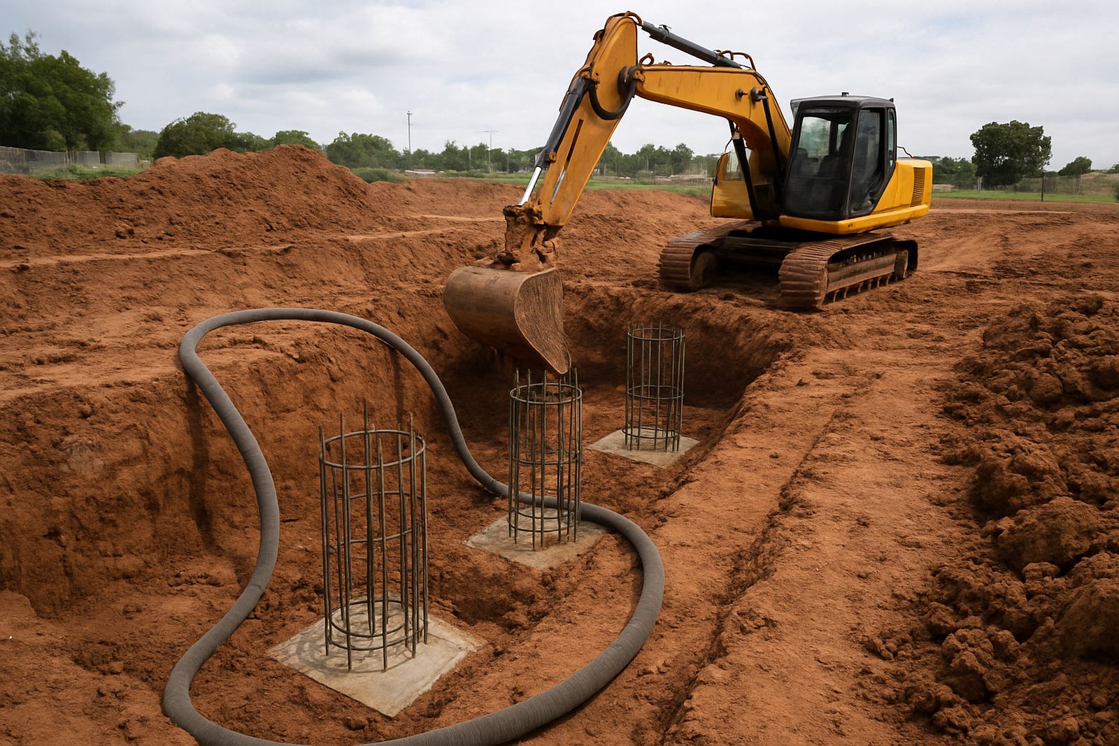 Germiston Factory Footings